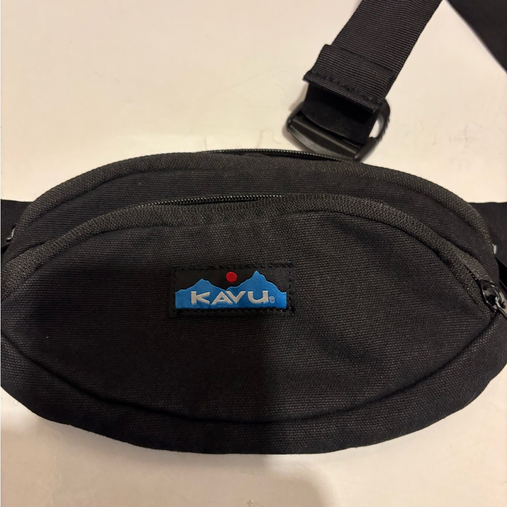 KAVU Black Waist Bag